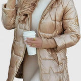 Luxe Quilted Puffer Coat with Hood – Winter Essential