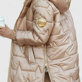Luxe Quilted Puffer Coat with Hood – Winter Essential