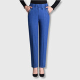 Embroidered Waist Tapered Trousers – Smart Styl
