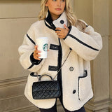 Mielure Luxe Shearling-Style Jacket