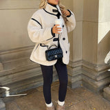 Mielure Luxe Shearling-Style Jacket