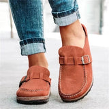 Soft Suede Slip-On Loafers