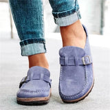 Soft Suede Slip-On Loafers