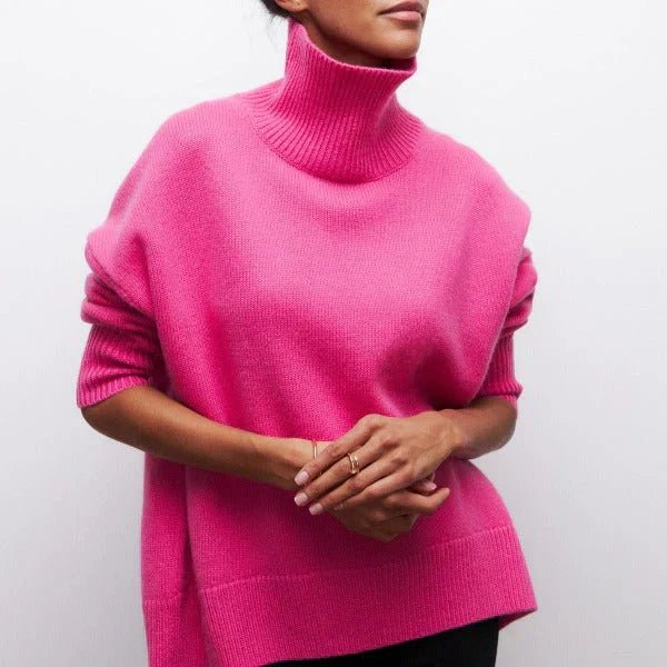 Oversized Turtleneck Sweater – Minimalist Warmth with a Dutch Touch