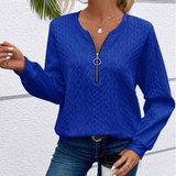 Cable Knit Half-Zip Sweater – Refined Warmth for Every Day