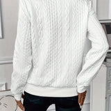 Cable Knit Half-Zip Sweater – Refined Warmth for Every Day